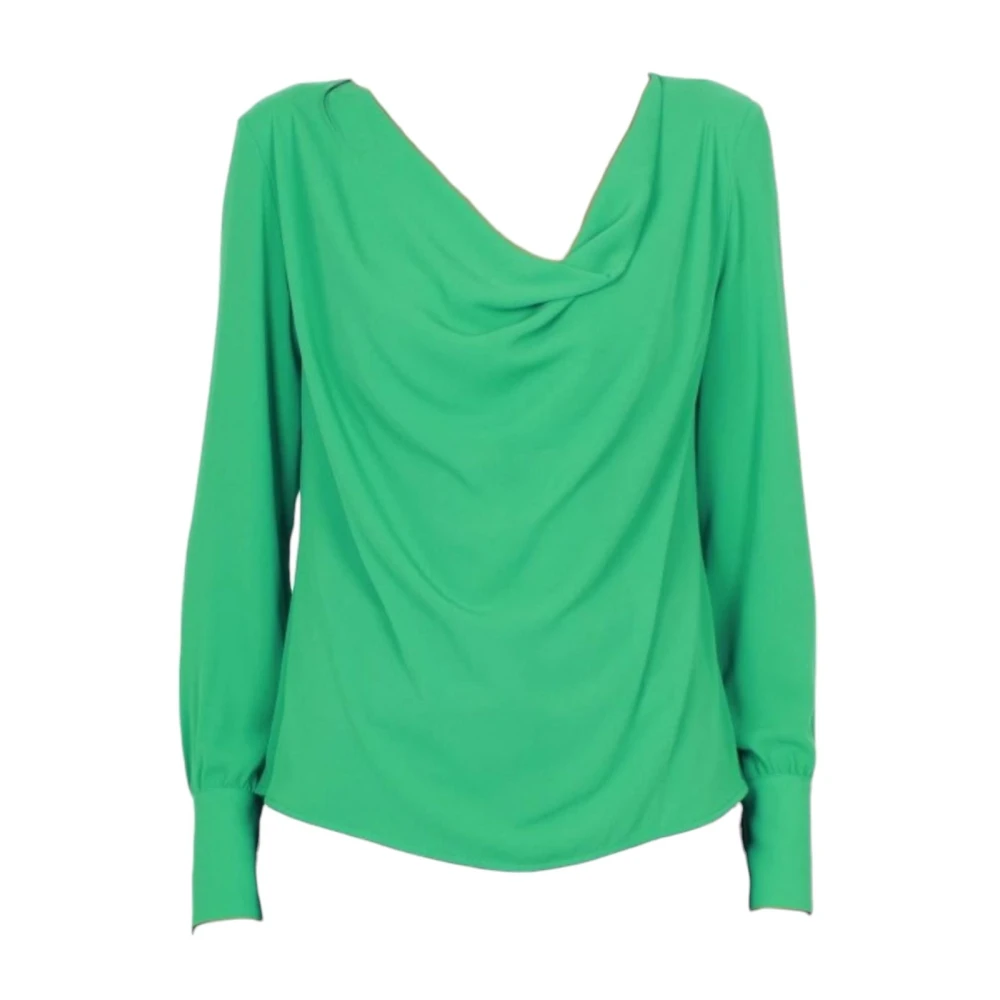 Liu Jo Elegante Blouse Lange Mouwen Green Dames