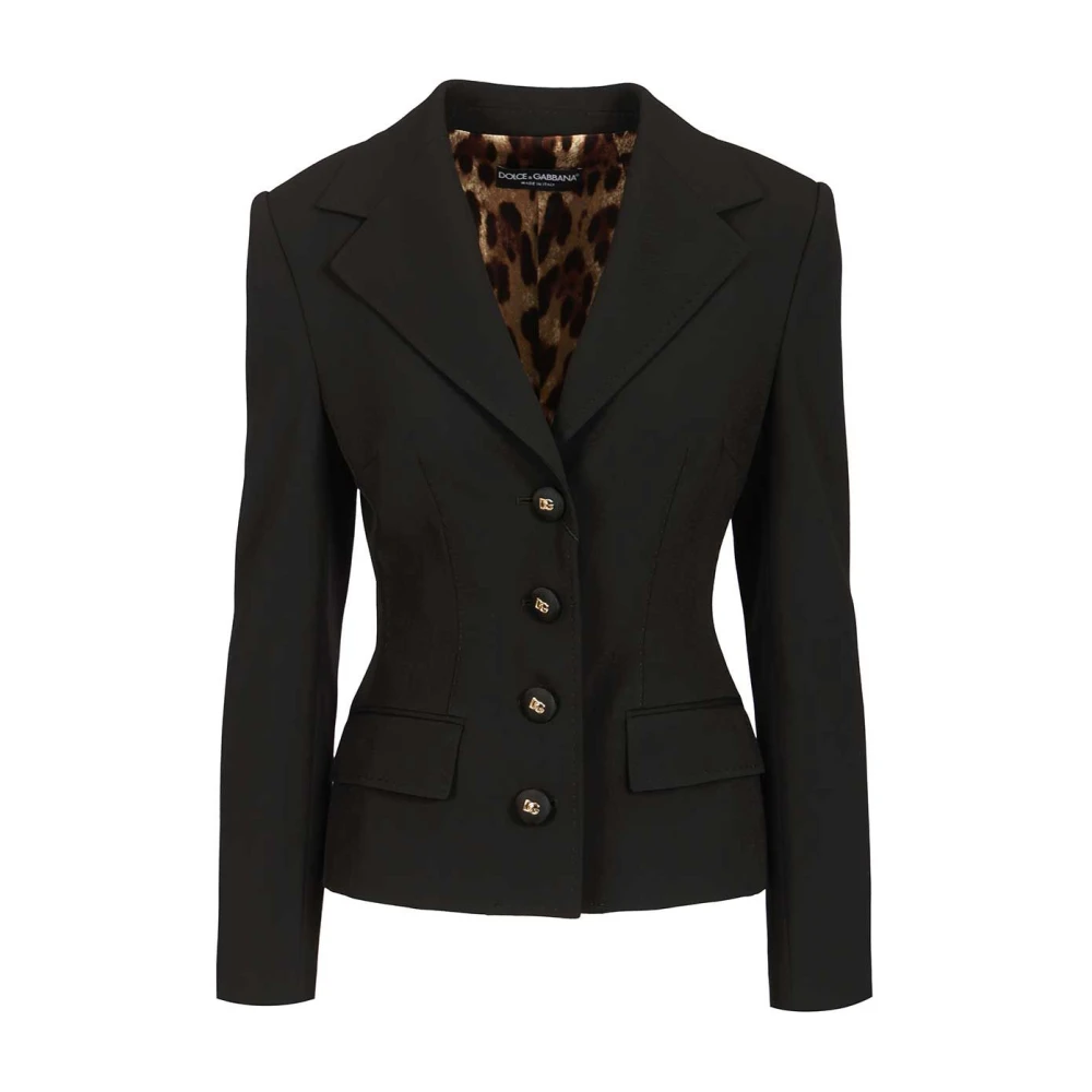 Dolce & Gabbana Mujer Negro - Blazer De Un Botón - Jackets - L