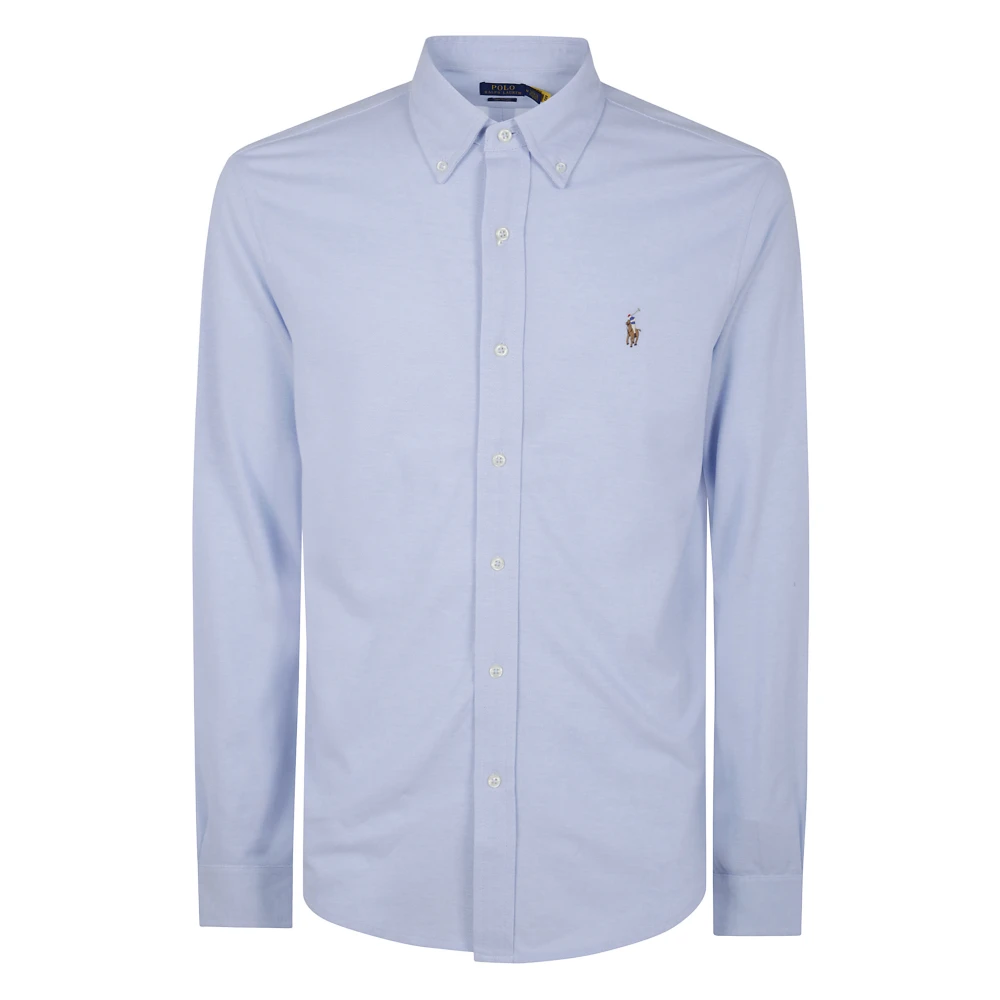Polo Ralph Lauren Lange mouw sportshirt Blue Heren