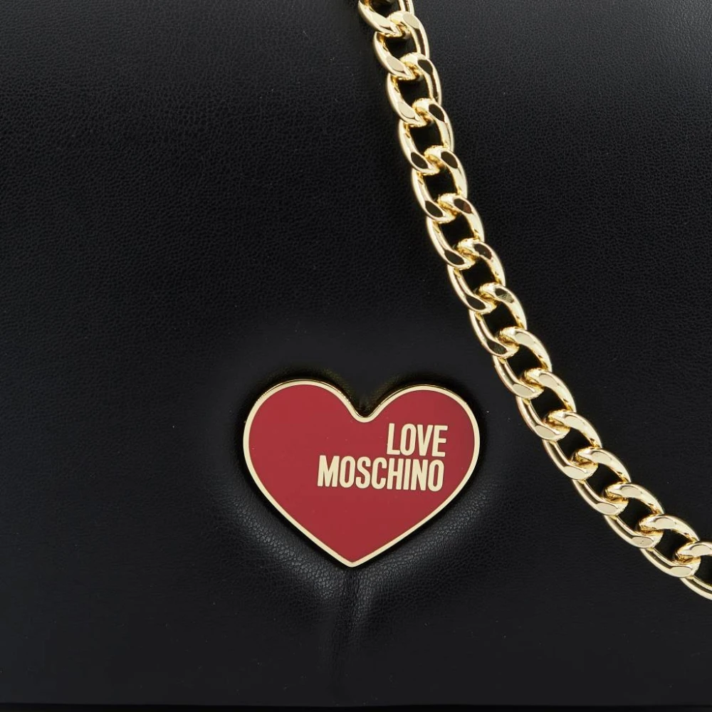 Love Moschino Cross Body Bags Black Beige Dames