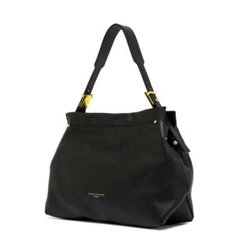 Gianni Chiarini Matilde Schoudertas in Zwart Black Dames