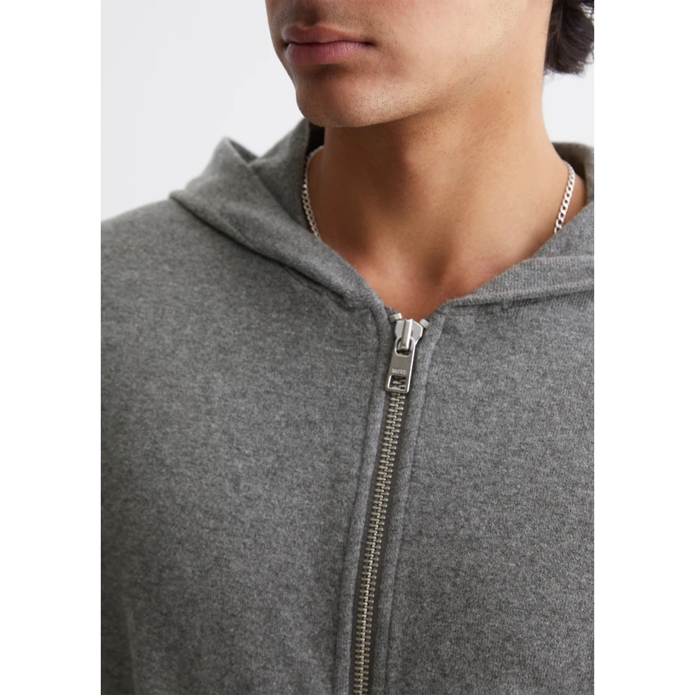 Marc O'Polo Hoodie vest normaal Gray Heren