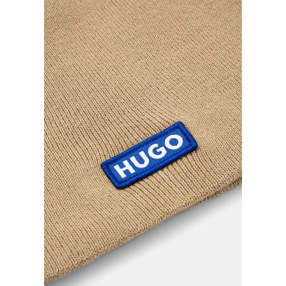Hugo Boss Mannen Beanie Hat Xovo_C Beige Heren
