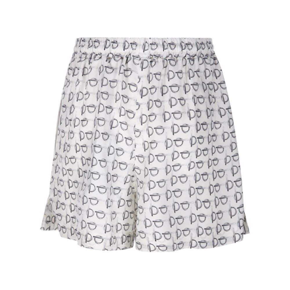Burberry Zilver Wit SIP Shorts White Dames