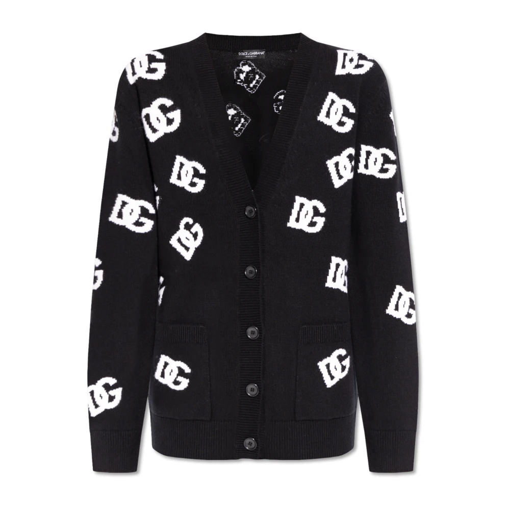 Dolce & Gabbana Women's Black Wool Cardigan - Cardigans - Xs - Knitwear