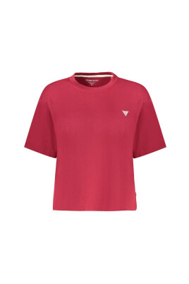 t-shirt-femme-en-coton-rouge