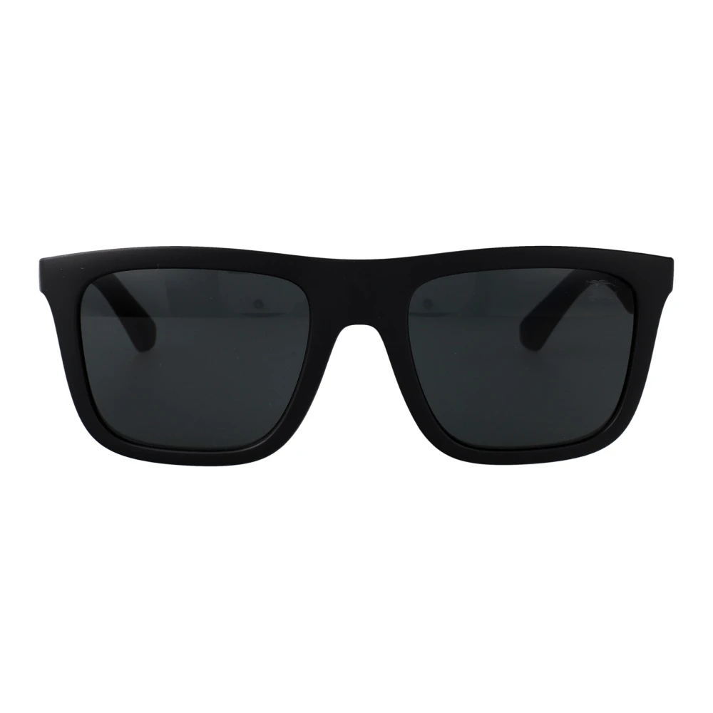 Burberry Man Sunglass BE4458U - Frame color: Matte Black, Lens color: Dark Grey - Image 5