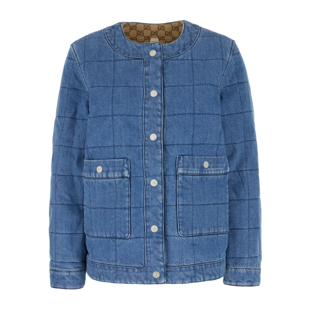 Gucci Stijlvolle Jassen voor Mannen en Vrouwen Blue Dames