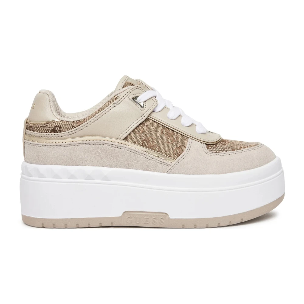Guess - Shoes > Sneakers - Beige - Guess - Modalova