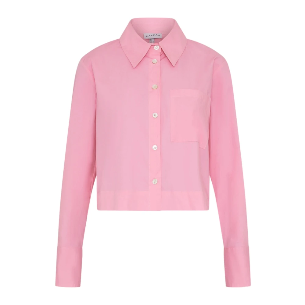 Marella Intens Roze Overhemd met Lange Mouwen Abruzzo Pink Dames