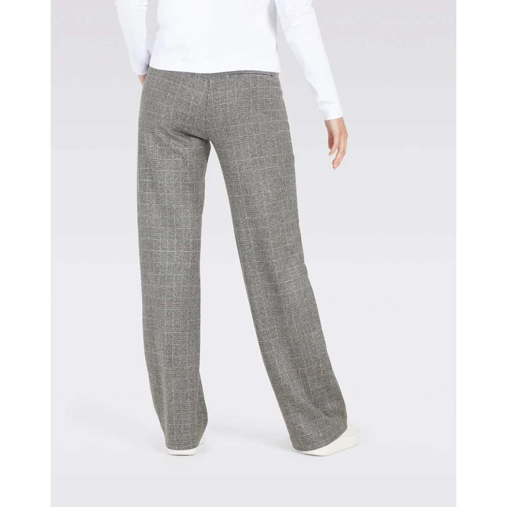 MAC Premium Jersey Check Chiara Stijl Gray Dames