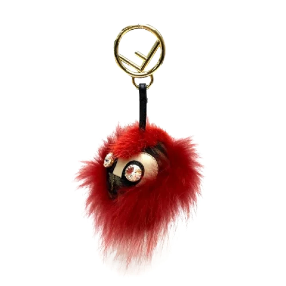 Fendi Vintage Pre-owned Fabric key-holders Red Dames