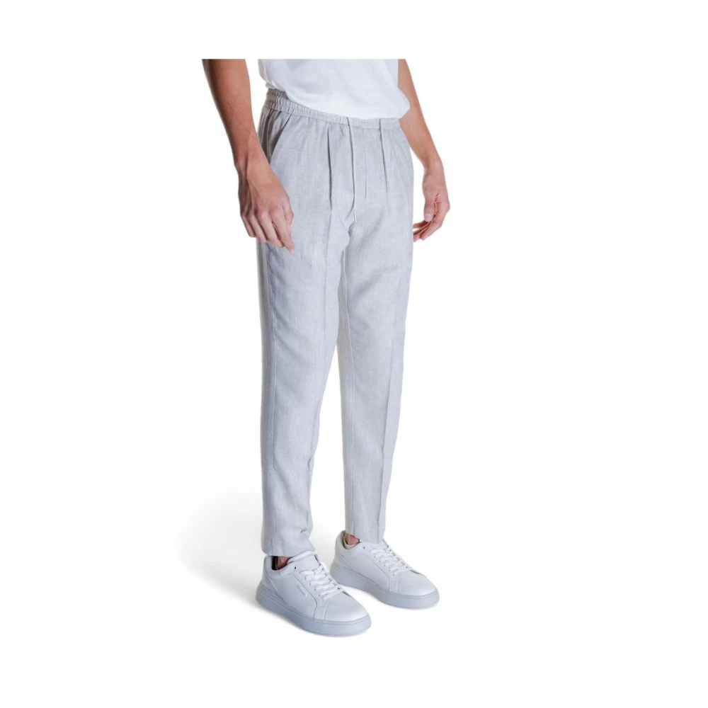 Antony Morato Beige Linnen Jeans & Broek Beige Heren