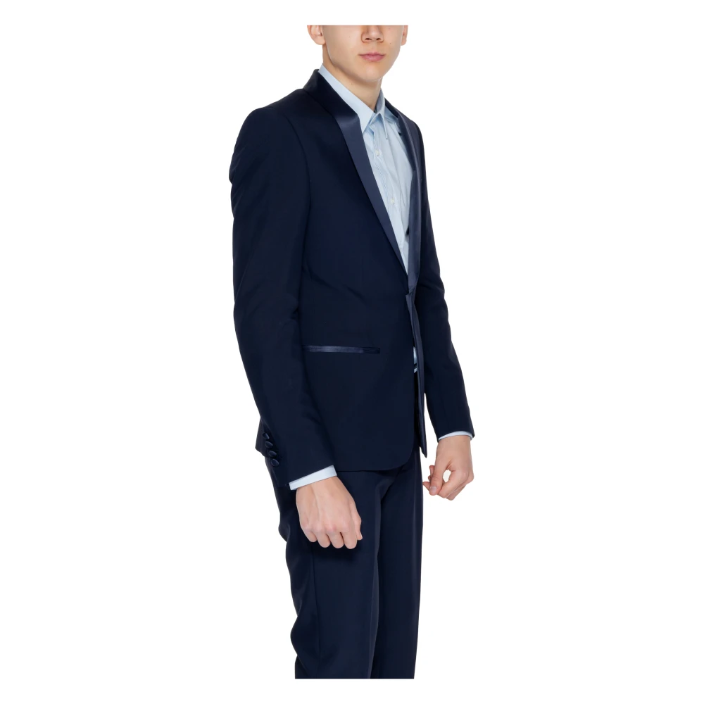 Antony Morato Heren Pak Jas Lente Zomer Collectie Blue Heren