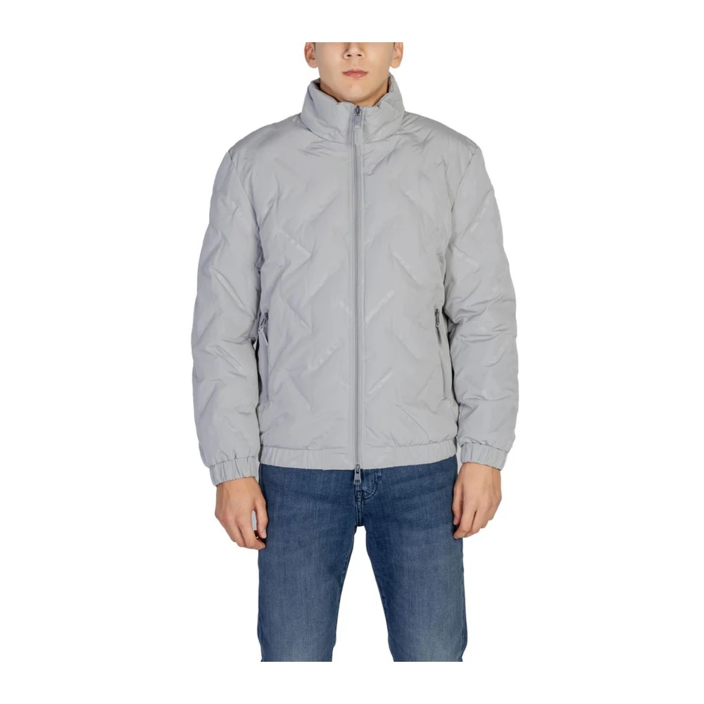 Antony Morato Grijze Strakke Polyester Herenjas Gray Heren