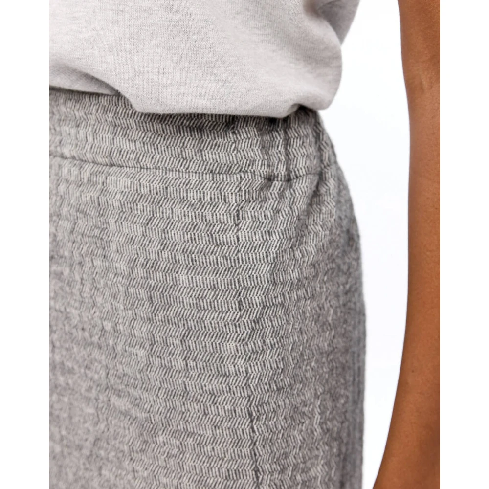 Knit-ted Stijlvolle Rok Leena Gray Dames