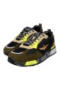 baskets-de-course-vert-noir-sc276