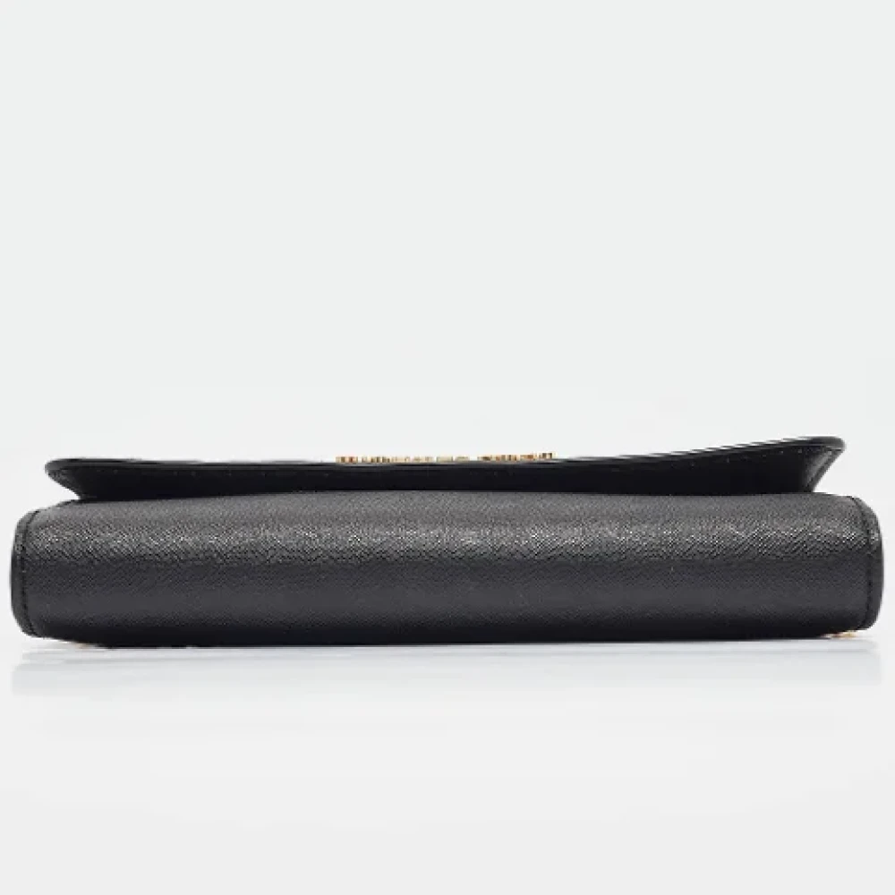 Michael Kors Pre-owned Leather crossbody-bags Black Dames