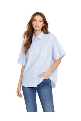 Camicia over a righe