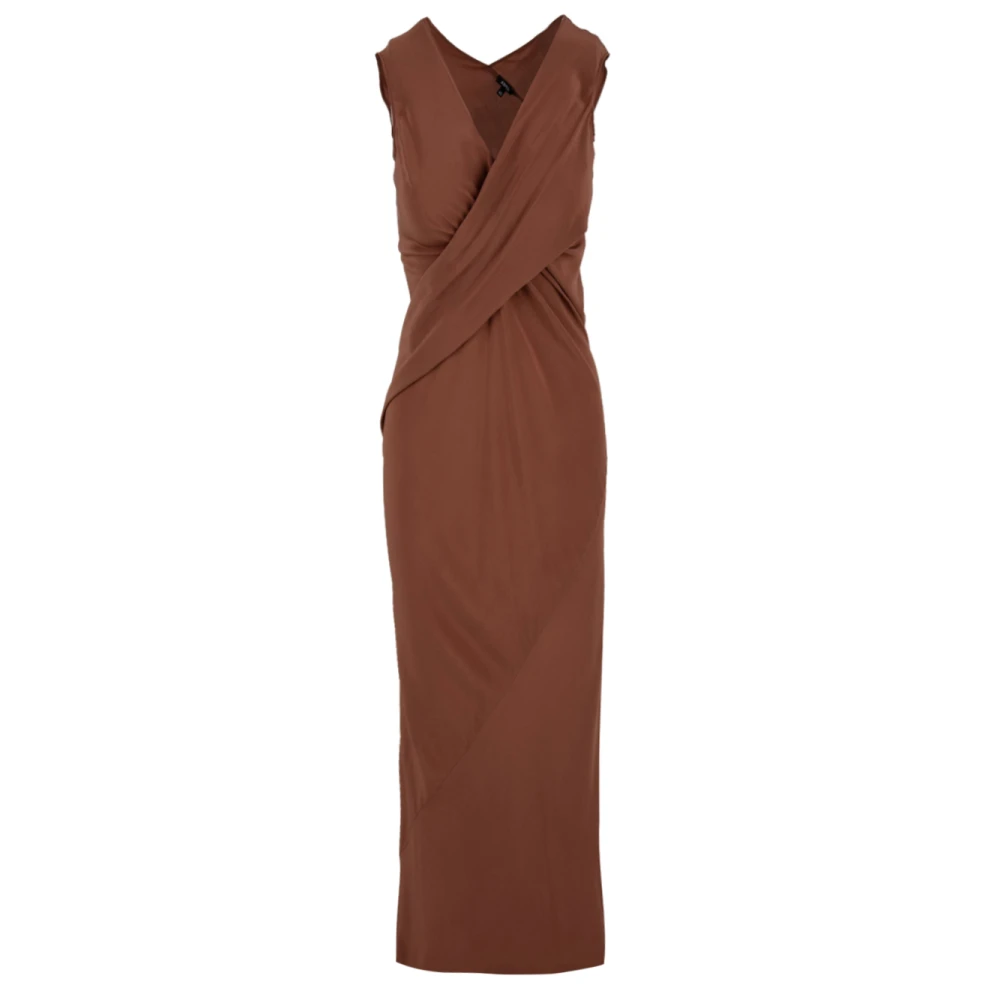 Aspesi Maxi-jurk Brown Dames