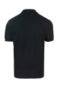 polo-noir-col-a-cotes-coupe-classique