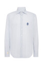 chemise-decontractee-bleue-avec-numero-de-modele