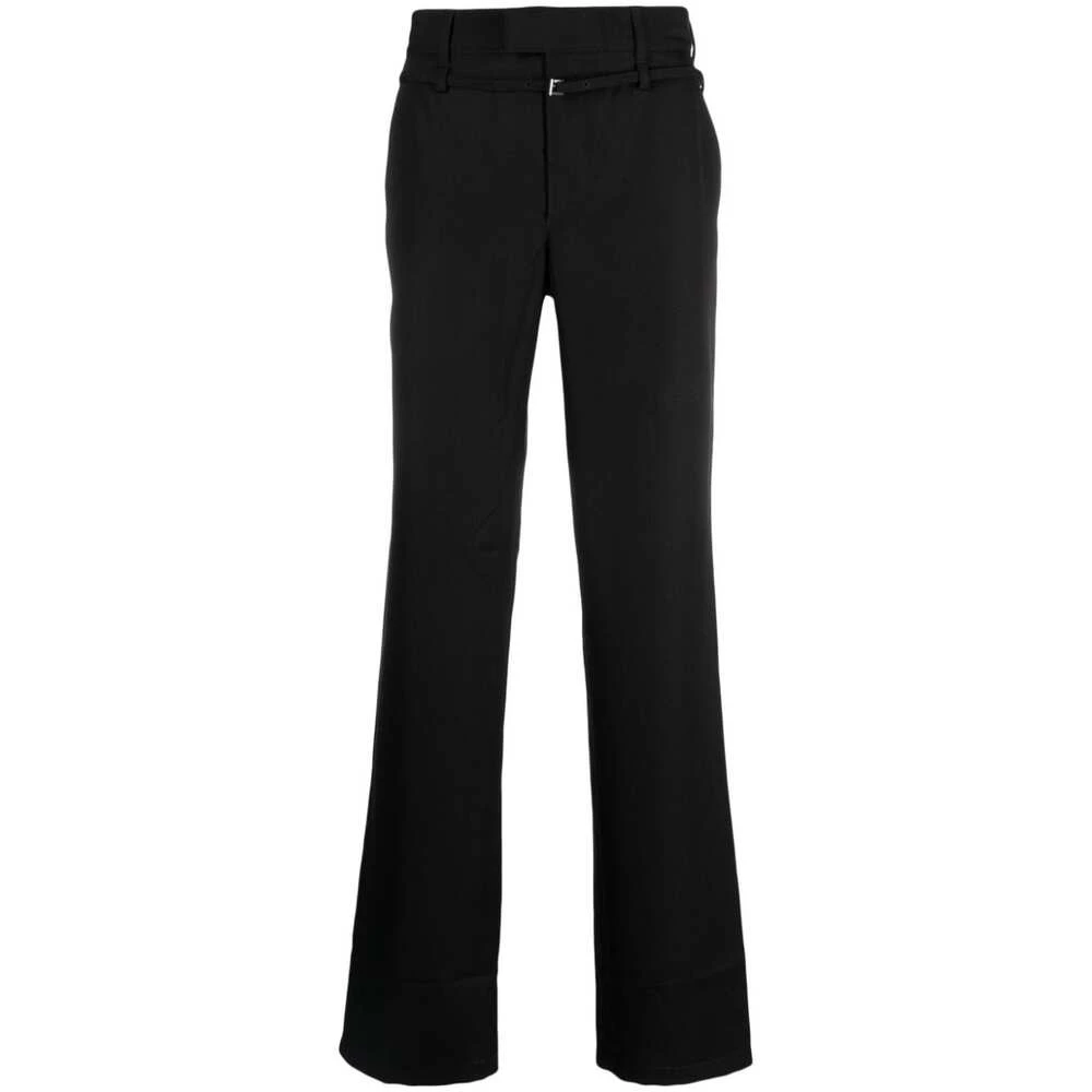Jacquemus Wide Trousers Black Heren