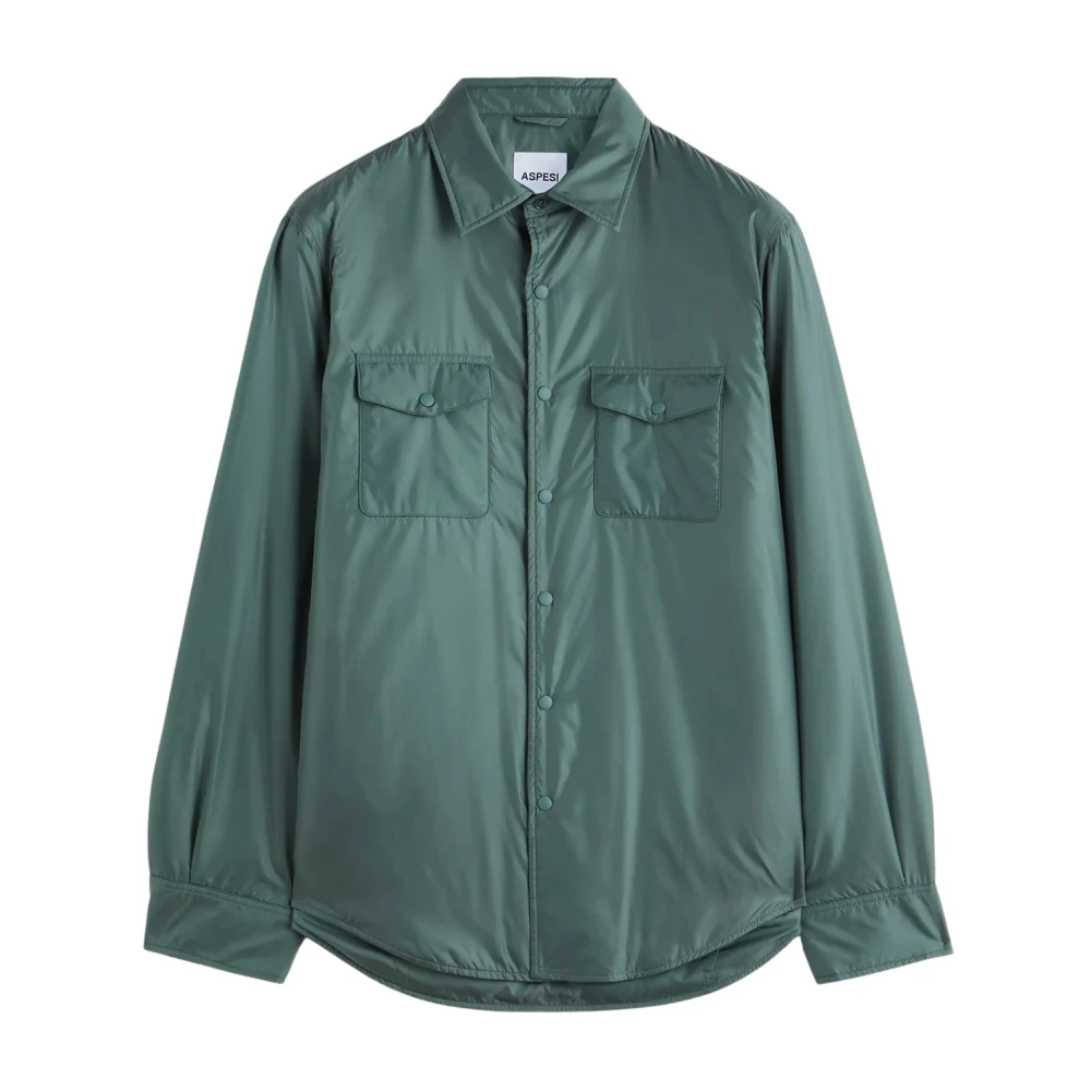 Aspesi Men's Green Light Jacket - Light Jackets - S - Jackets