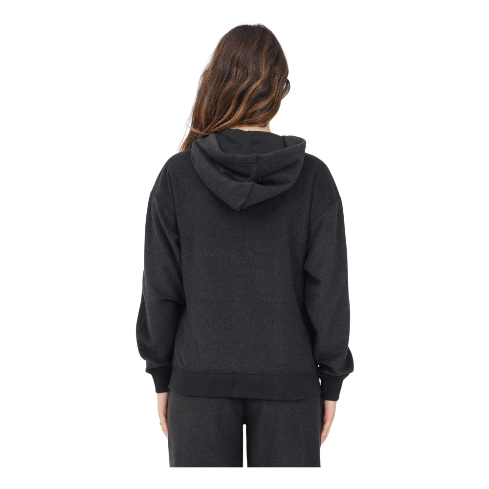 Puma Zwarte Zip Hoodie Sweater Black Dames