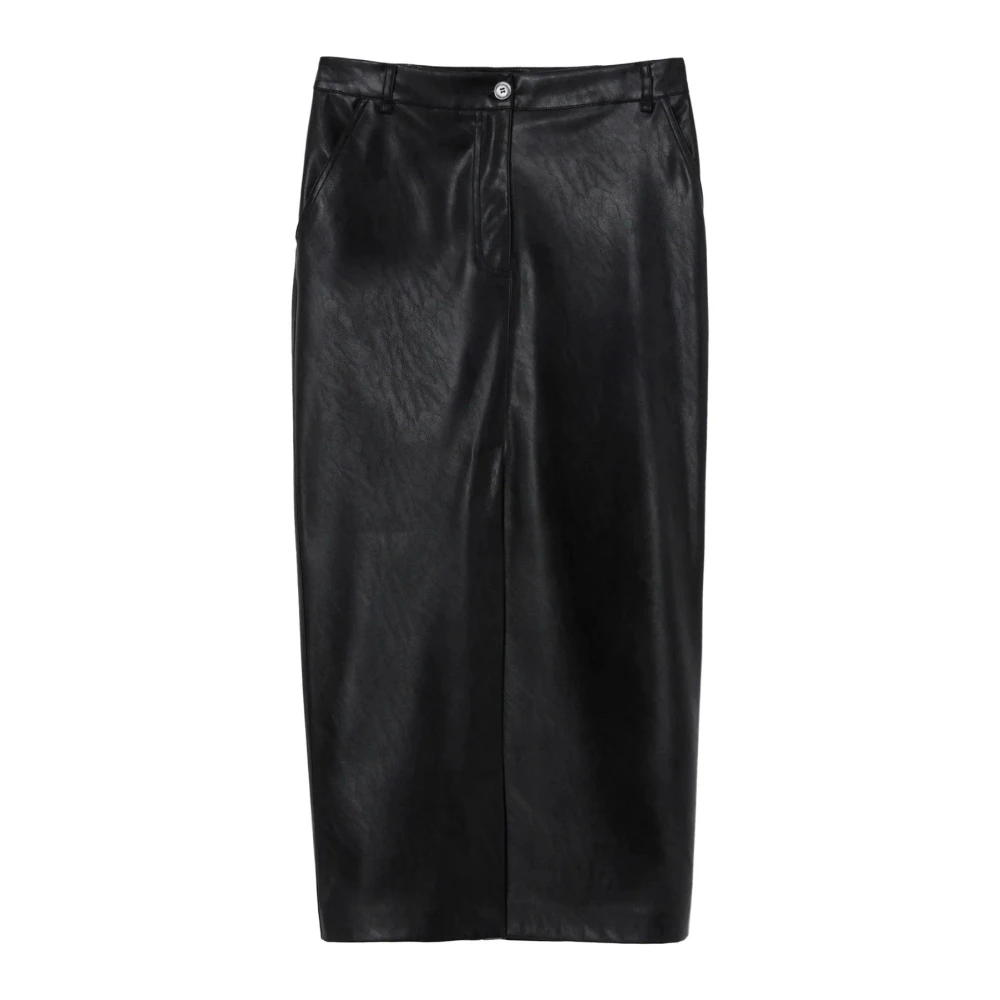 pinko Casual Polyester Rok Black Dames