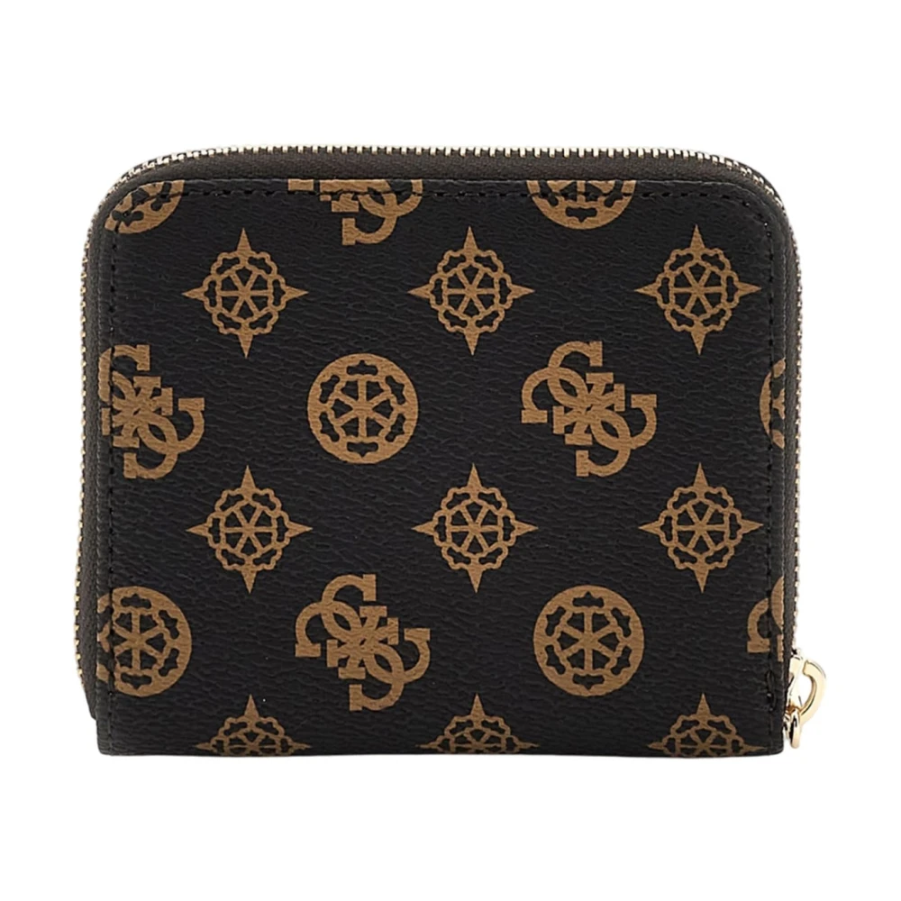 Guess Bruine Synthetische Damesportemonnee Brown Dames