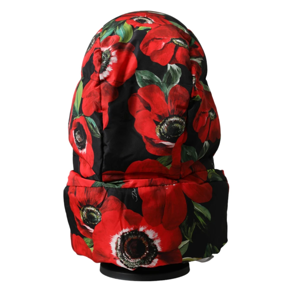 Dolce & Gabbana Kleurrijke Anemoon Hoofd Wikkel Hoed Multicolor Dames