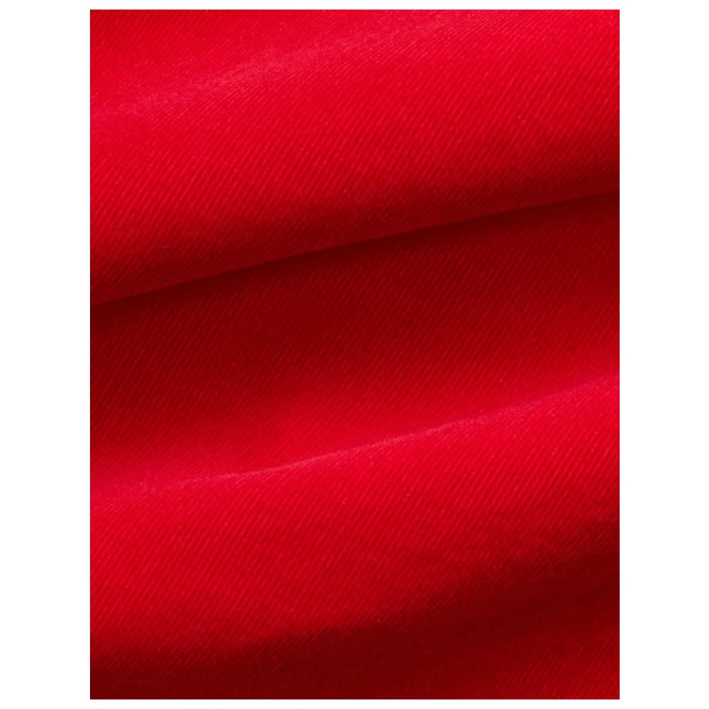 Polo Ralph Lauren Slim Fit Fluwelen Overhemd Red Heren