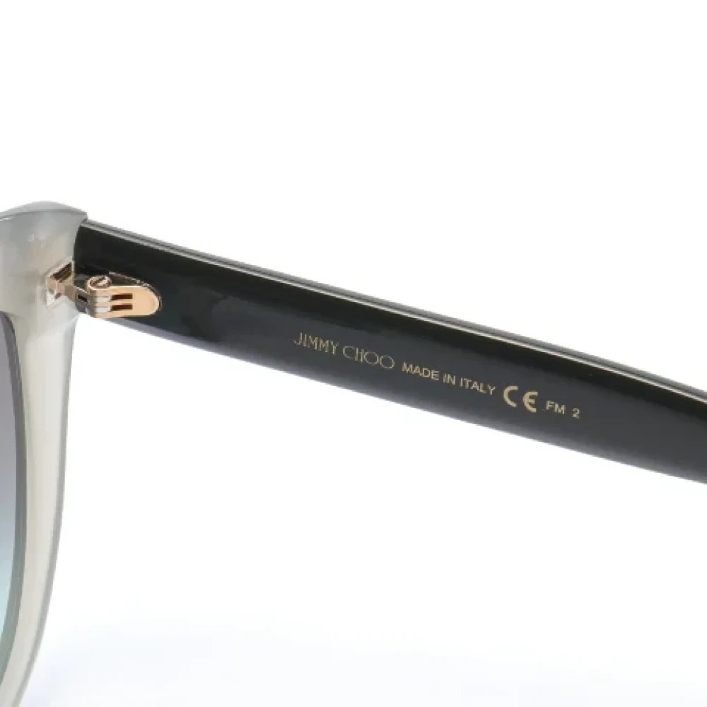 Jimmy Choo Pre-owned Plastic sunglasses Gray Dames