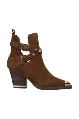 Nitar och spänne bootie