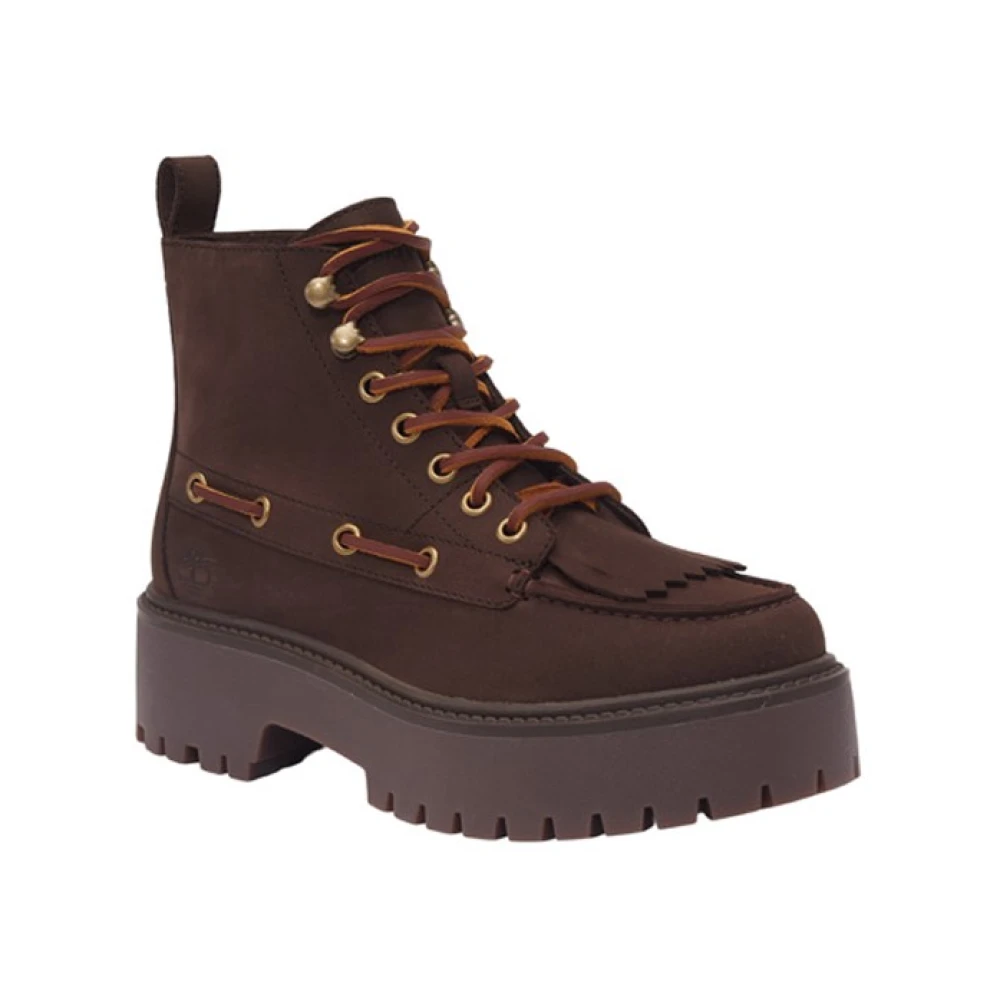 Timberland Donna Marrone - Stone Street Platform Boot - Shoes - 39 1/2 Eu