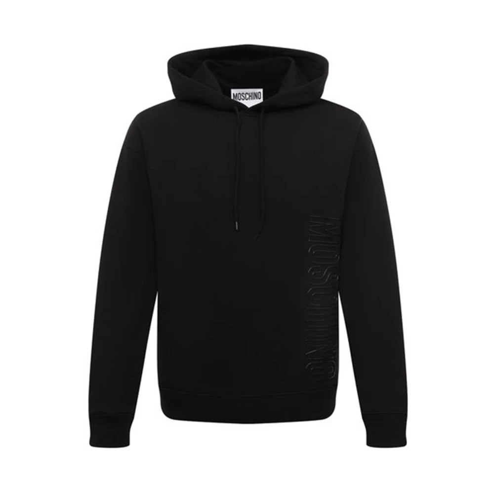 Moschino Stijlvolle Sweaters voor Trendy Looks Black Heren