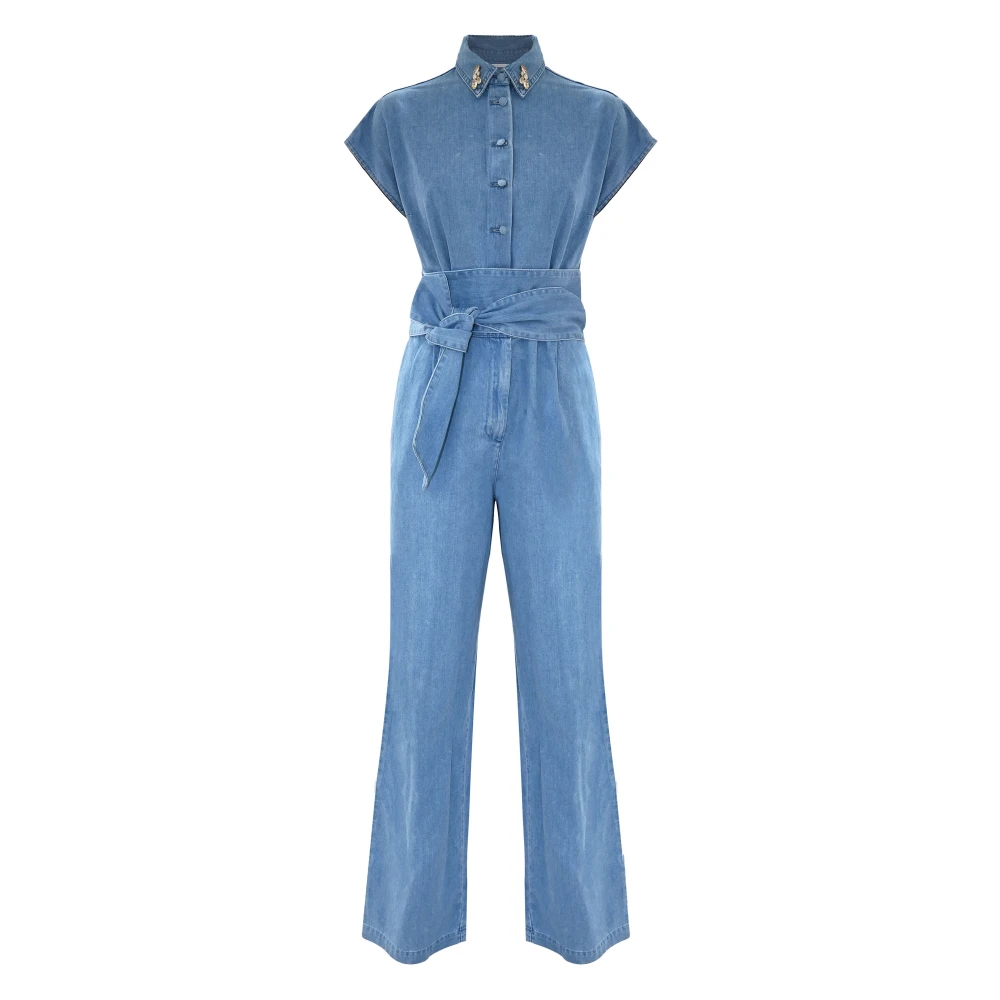 Kocca Stijlvolle Jumpsuits voor Vrouwen Blue Dames