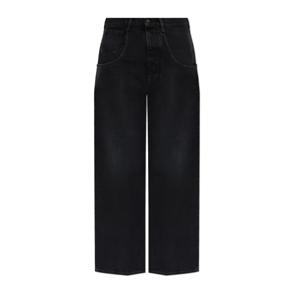 Maison Margiela , Herren, Jeans, Schwarzk, W33 