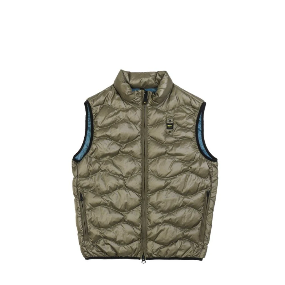 Blauer Mannelijk Groente Jassen Heren, Groen, Xl, Polyester, Danny Mouwloze Jas