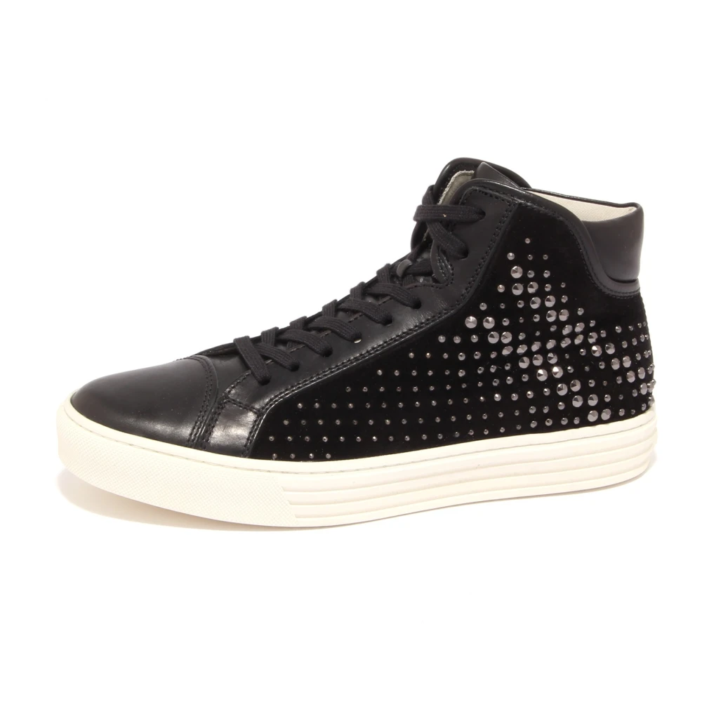 Hogan Rebel Borchie Sneaker Heren Schoenen Zwart