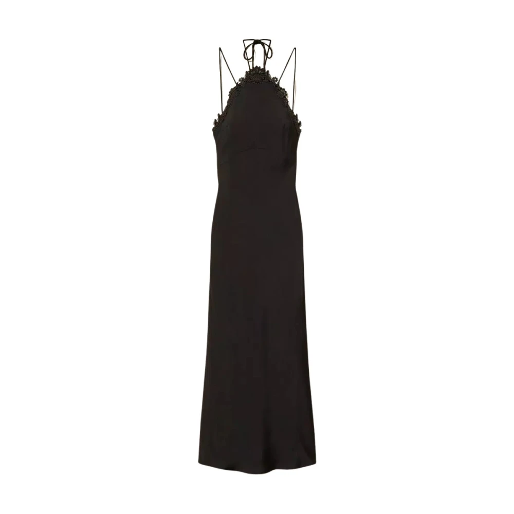 Twinset Donna Nero Abiti, M, New,