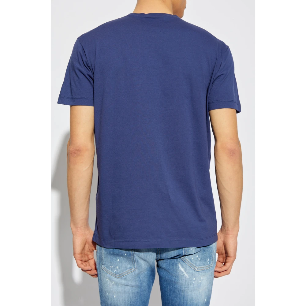 Dsquared2 T-shirt met print Blue Heren
