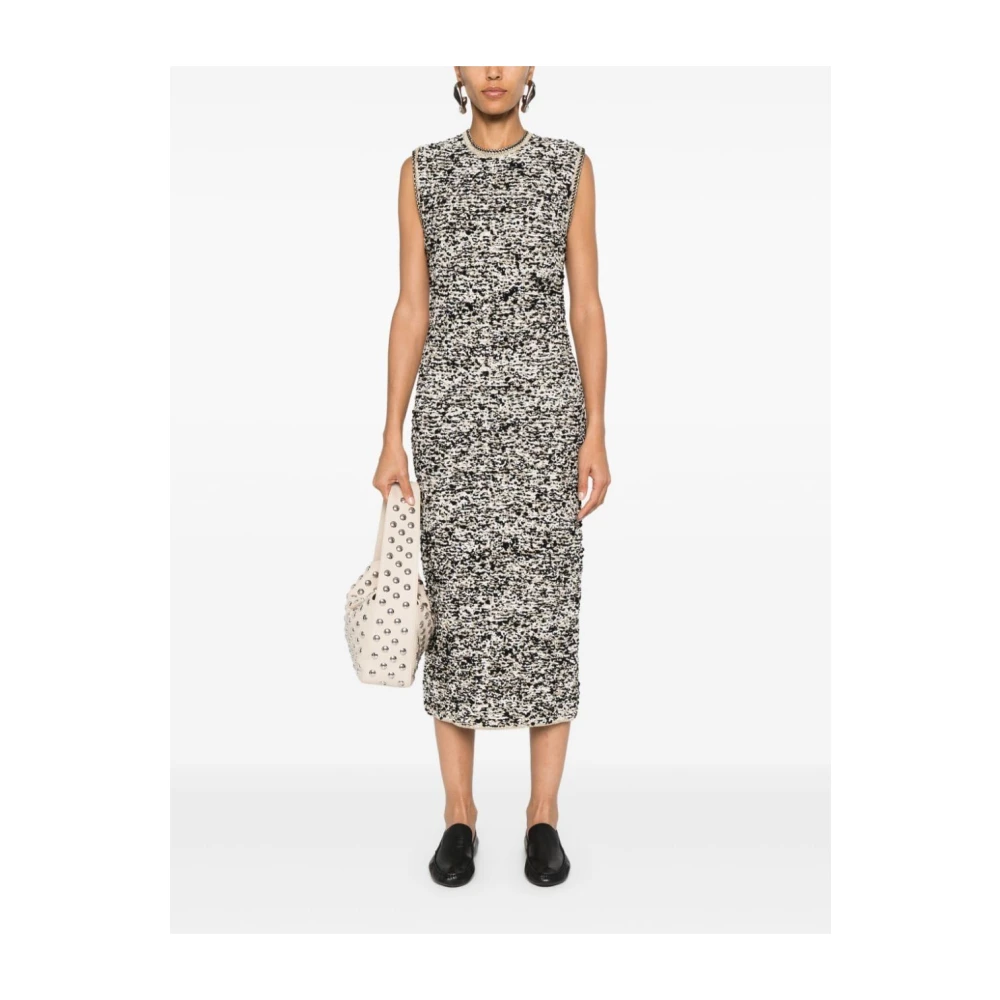 Fabiana Filippi Elegante Zijden Jurk voor Vrouwen Gray Dames