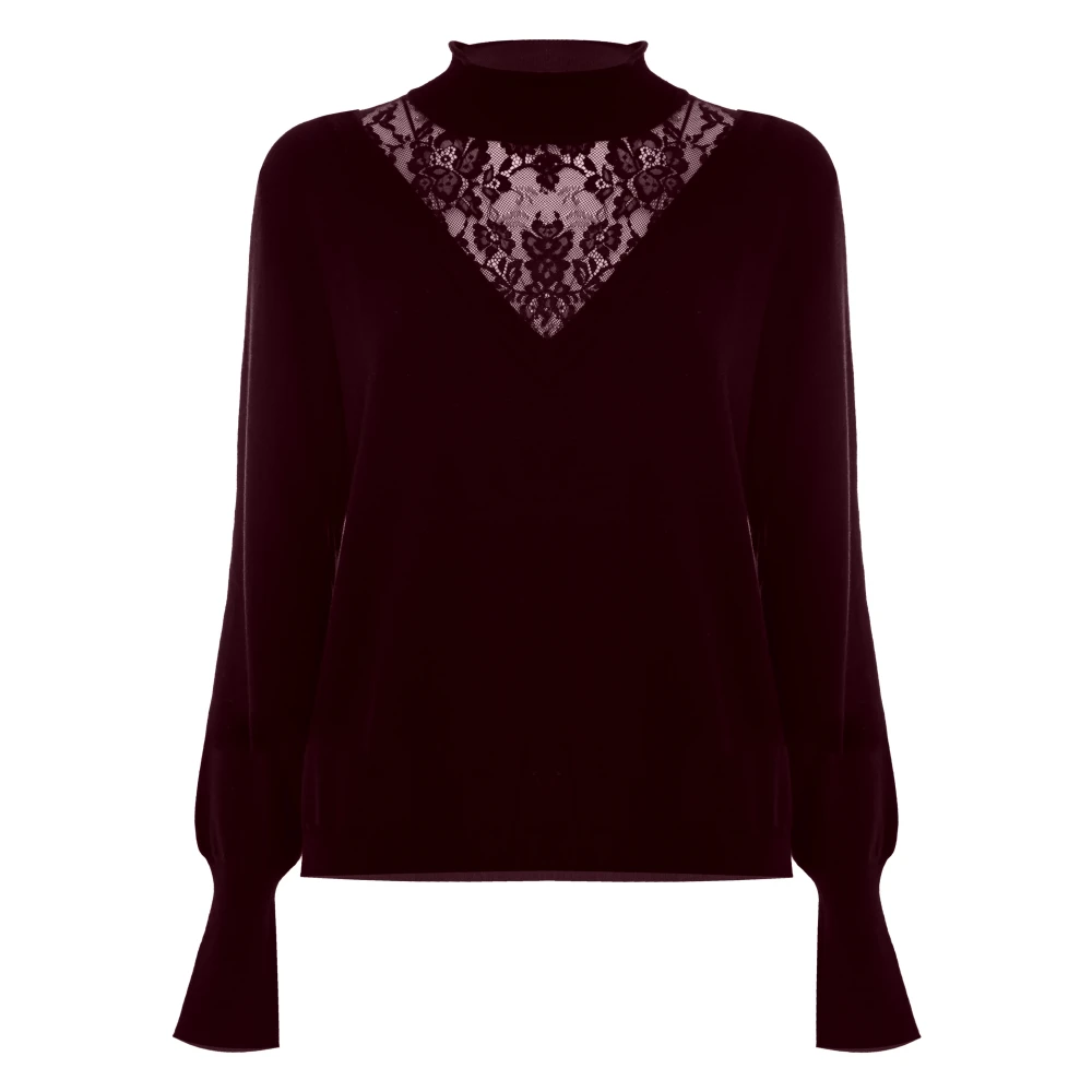 Kocca Röd Egeria Turtleneck Sweater