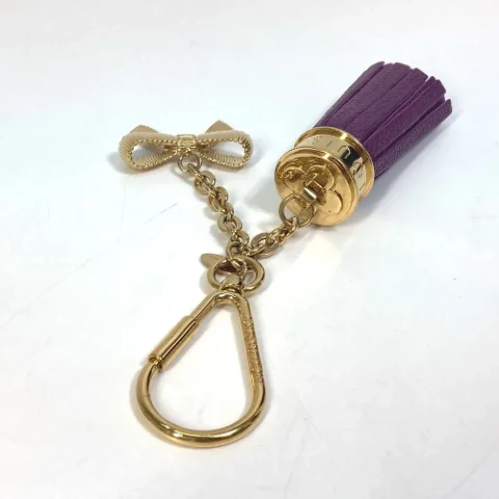 Louis Vuitton Vintage Pre-owned Leather key-holders Purple Dames