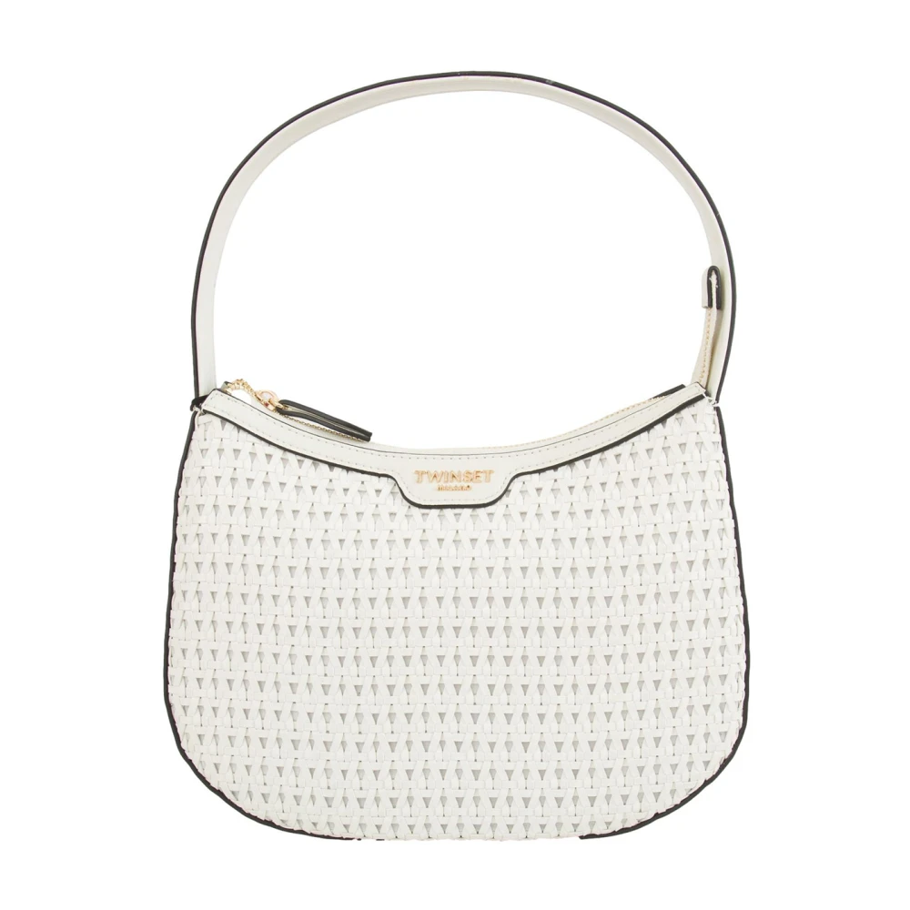 Twinset Women's White Hobo Bag - Handbags - One Size - Bags