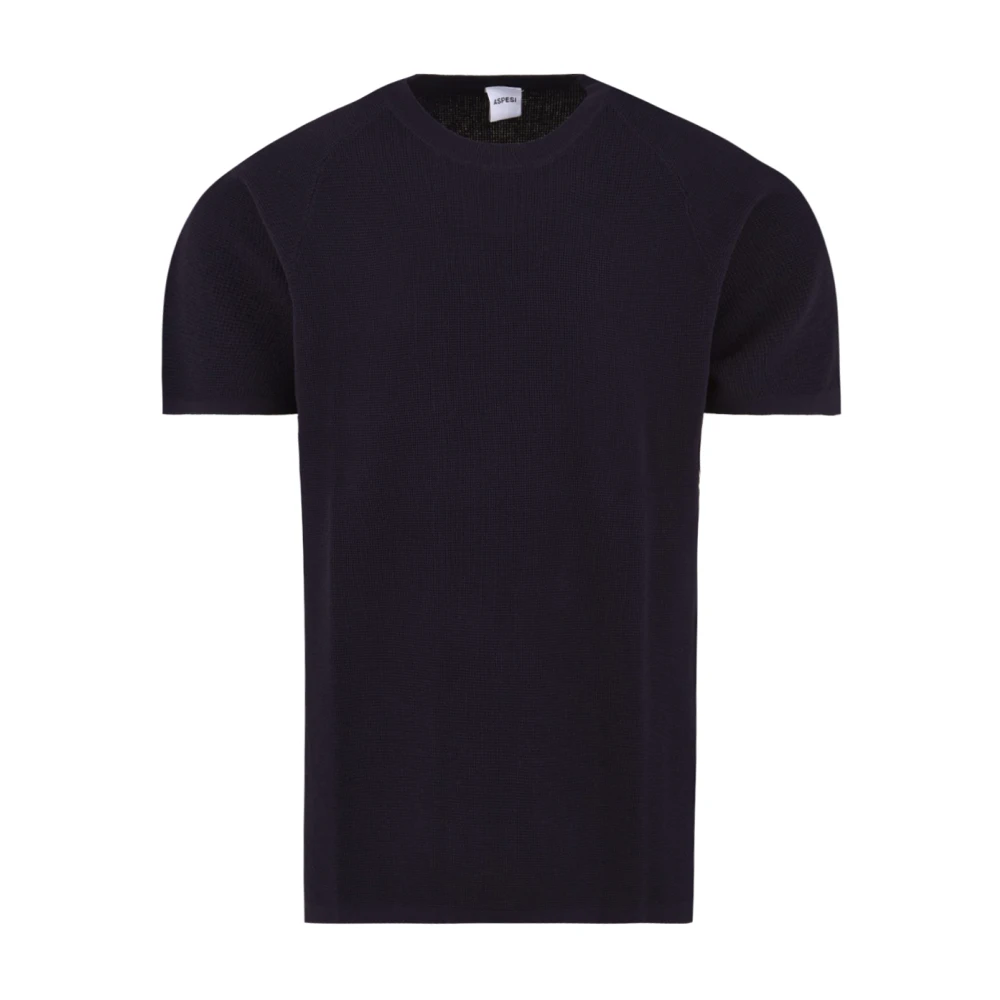 Aspesi Homme Bleu - Knitwear > Round-Neck Knitwear