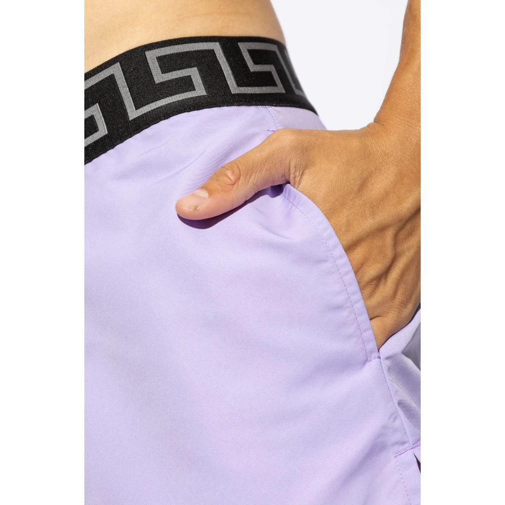 Versace Zwembroek Purple Heren