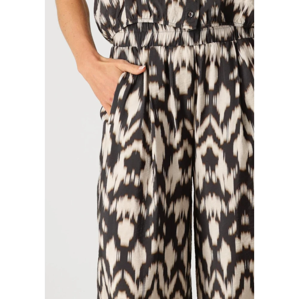 By-Bar Bruine Batik Broek voor Stijlvolle Vrouwen Multicolor Dames